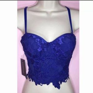 Floral Crochet Lace CropTop